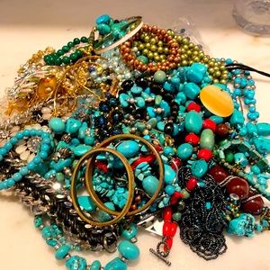 50 piece Necklace Bracelet Lot Bundle